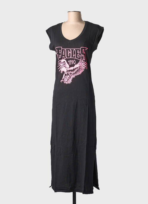 Robe longue noir NINE TEES femme