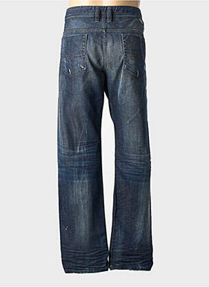 Jeans coupe droite fermeture boutonnée sur le devant taille normale bleu DIESEL homme