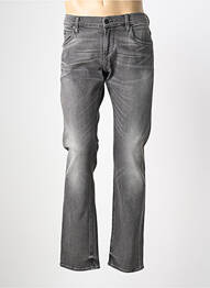 Jeans coupe droite stretch taille normale gris MELTIN'POT homme
