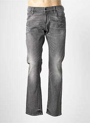 Jeans coupe droite stretch taille normale gris MELTIN'POT homme