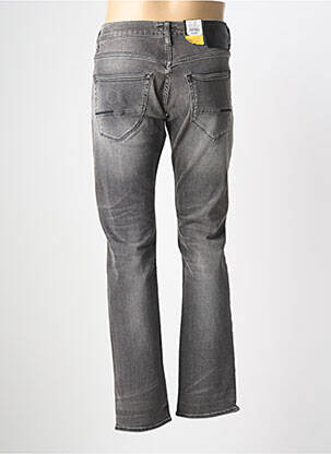 Jeans coupe droite stretch taille normale gris MELTIN'POT homme