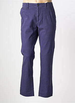 Pantalon chino stretch taille normale violet PETROL INDUSTRIES homme