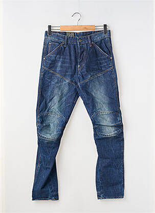 Jeans coupe droite fermeture boutonnée sur le devant taille normale bleu G STAR homme