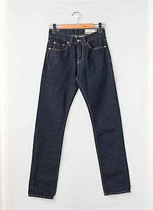Jeans coupe slim fermeture boutonnée sur le devant taille normale bleu CHEFDEVILLE homme