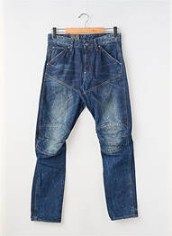 Jeans coupe droite fermeture boutonnée sur le devant taille normale bleu G STAR homme