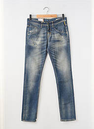 Jeans coupe slim stretch taille normale bleu MELTIN'POT homme