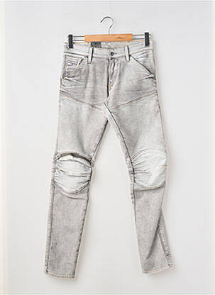 Jeans coupe slim stretch taille normale gris G STAR homme