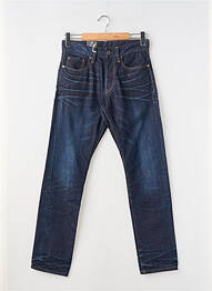 Jeans coupe slim fermeture boutonnée sur le devant taille normale bleu G STAR homme