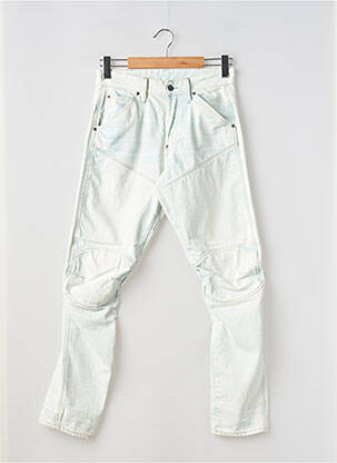 Jeans coupe slim fermeture boutonnée sur le devant taille normale beige G STAR homme