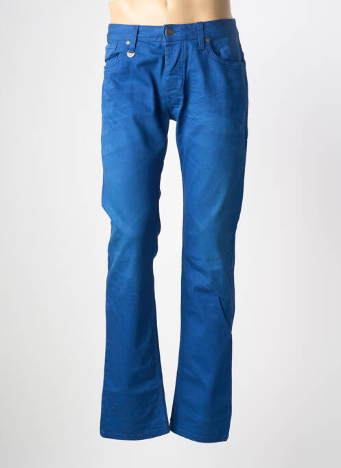 Pantalon droit stretch taille normale bleu SALSA homme