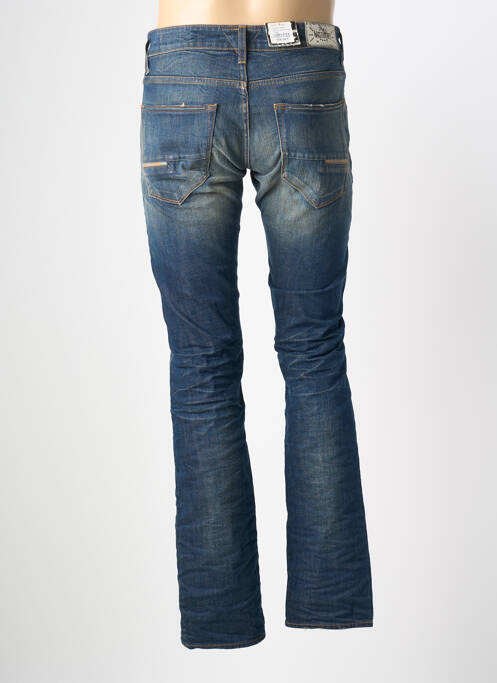 Jeans coupe slim stretch taille normale bleu MELTIN'POT homme