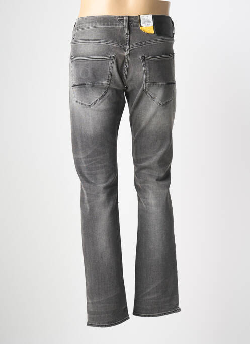 Jeans coupe droite stretch taille normale gris MELTIN'POT homme