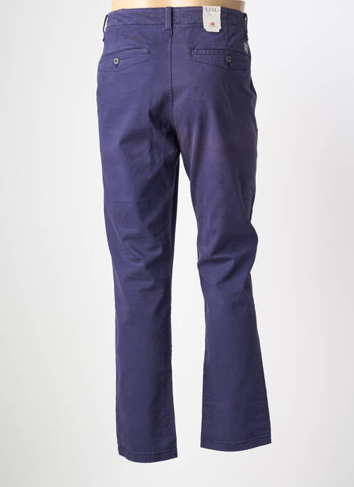 Pantalon chino stretch taille normale violet PETROL INDUSTRIES homme