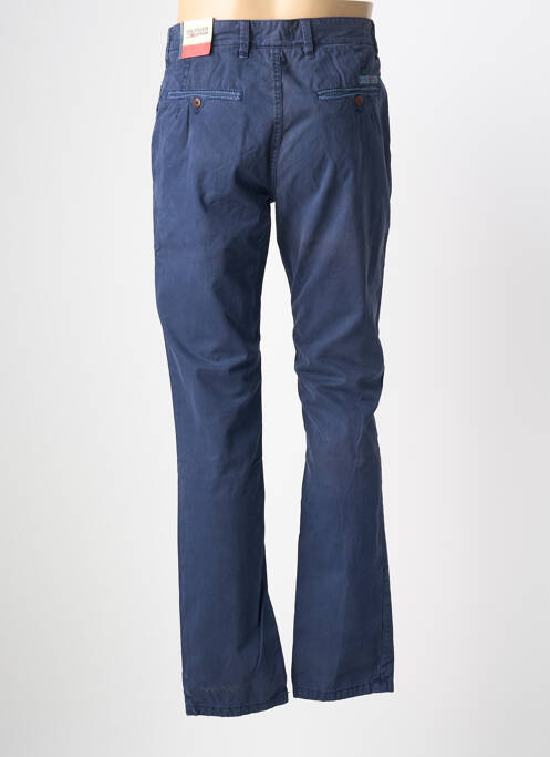 Pantalon chino tissage popeline taille normale bleu TOMMY HILFIGER homme