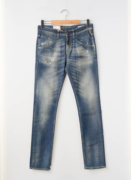 Jeans coupe slim stretch taille normale bleu MELTIN'POT homme