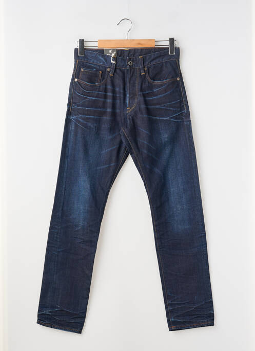 Jeans coupe slim fermeture boutonnée sur le devant taille normale bleu G STAR homme