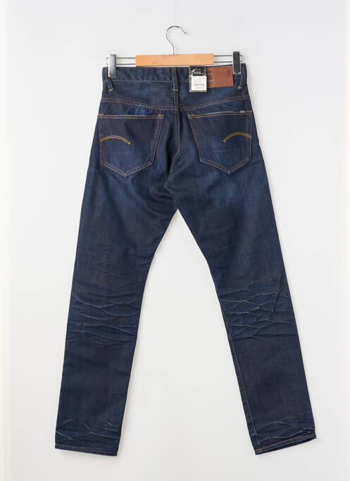 Jeans coupe slim fermeture boutonnée sur le devant taille normale bleu G STAR homme