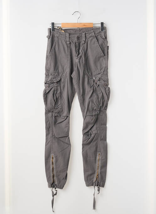 Pantalon cargo gris fonce JAPAN RAGS homme