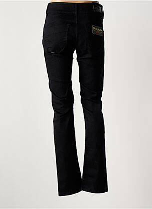 Jeans coupe droite stretch taille normale noir SALSA femme