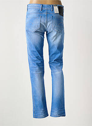 Jeans coupe droite stretch taille normale bleu G STAR femme