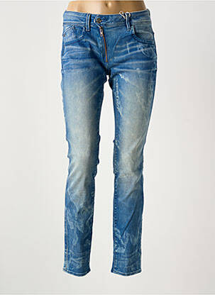Jeans coupe slim stretch taille normale bleu G STAR femme