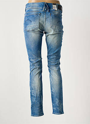Jeans coupe slim stretch taille normale bleu G STAR femme