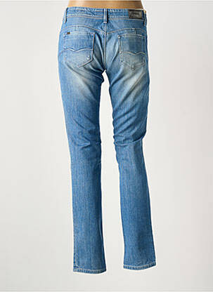 Jeans coupe slim effet usé délavé taille normale bleu SALSA femme