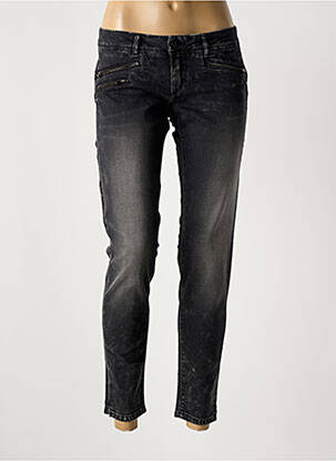 Jeans coupe slim stretch taille normale noir SALSA femme