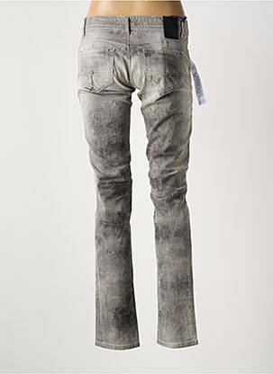Jeans coupe slim stretch taille normale gris SALSA femme