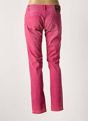 Jeans coupe slim stretch taille normale rose SALSA femme
