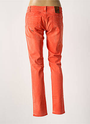 Jeans coupe slim stretch taille normale orange SALSA femme