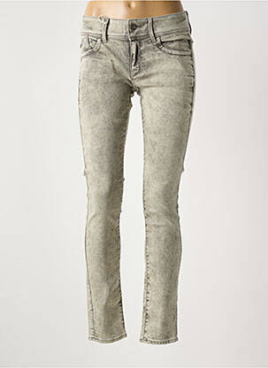 Jeans coupe slim gris G STAR femme