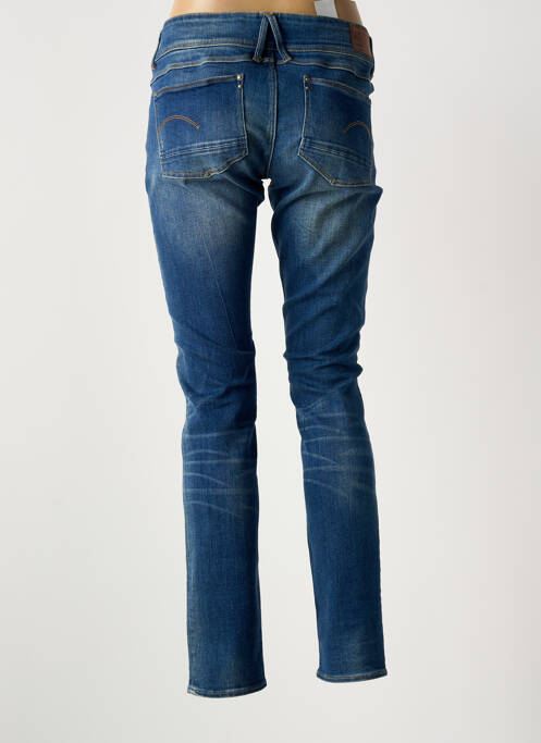 Jeans coupe slim stretch taille normale bleu G STAR femme