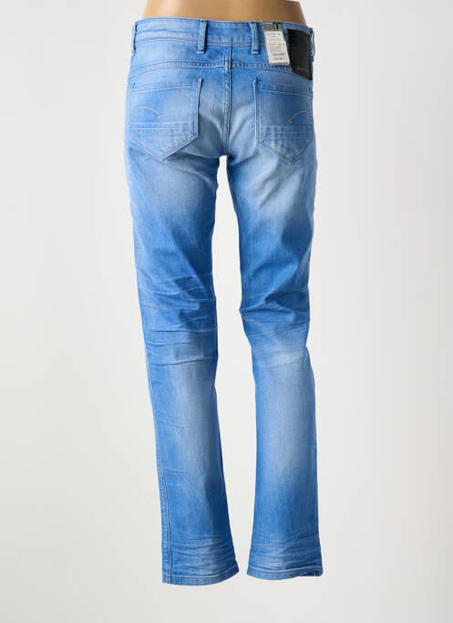 Jeans coupe droite stretch taille normale bleu G STAR femme