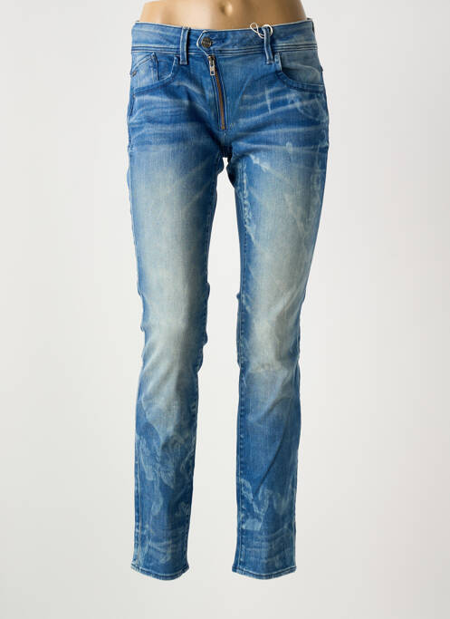 Jeans coupe slim stretch taille normale bleu G STAR femme