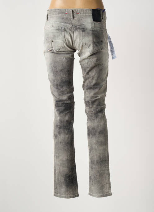 Jeans coupe slim stretch taille normale gris SALSA femme