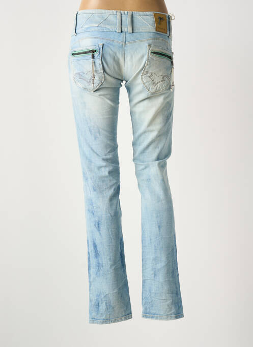 Jeans coupe droite bleu SALSA femme