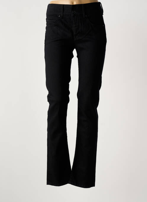 Jeans coupe droite noir SALSA femme