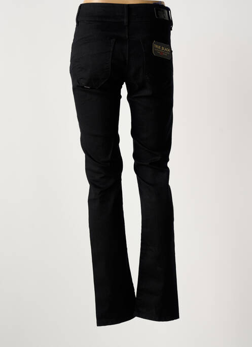 Jeans coupe droite noir SALSA femme