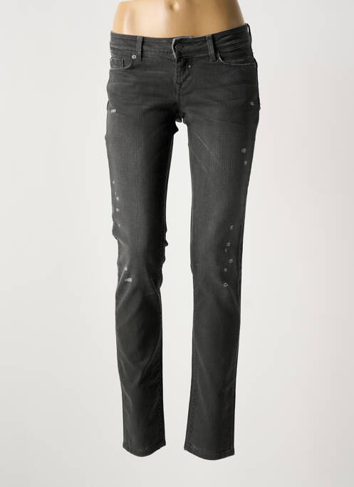 Jeans coupe slim gris SALSA femme