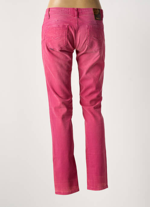 Jeans coupe slim rose SALSA femme