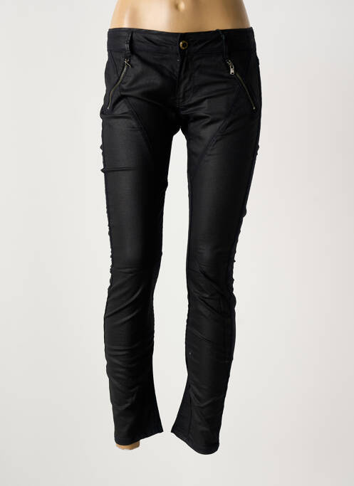 Pantalon slim noir GUESS femme