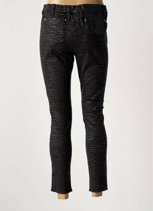 Pantalon slim noir LEGZSKIN femme