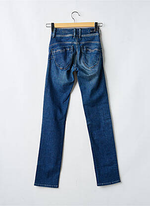 Jeans coupe slim stretch taille haute bleu SALSA femme