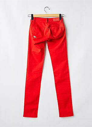 Jeans coupe slim taille basse taille basse rouge SALSA femme