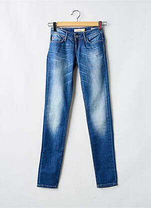 Jeans coupe slim taille basse taille basse bleu SALSA femme