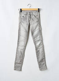 Jeans coupe slim stretch taille normale gris G STAR femme
