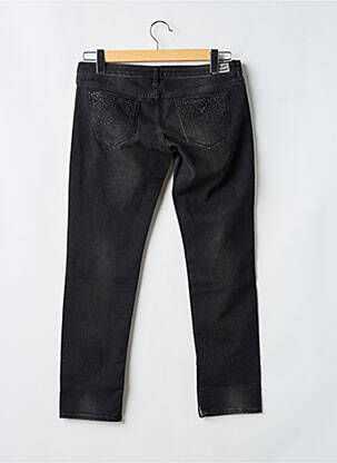 Jeans boyfriend stretch taille normale noir GUESS femme
