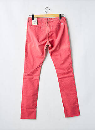 Pantalon chino tissage popeline taille ajustable rouge PEPE JEANS garcon