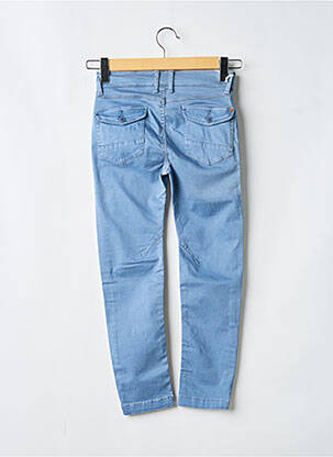 Pantalon chino délavé taille ajustable bleu JAPAN RAGS garçon
